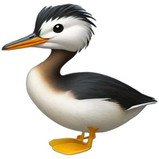 Clark’s grebe emoji