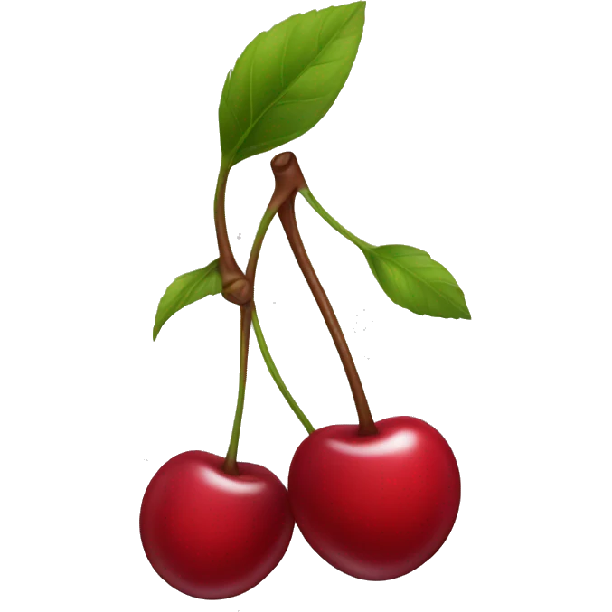 cherry red  emoji