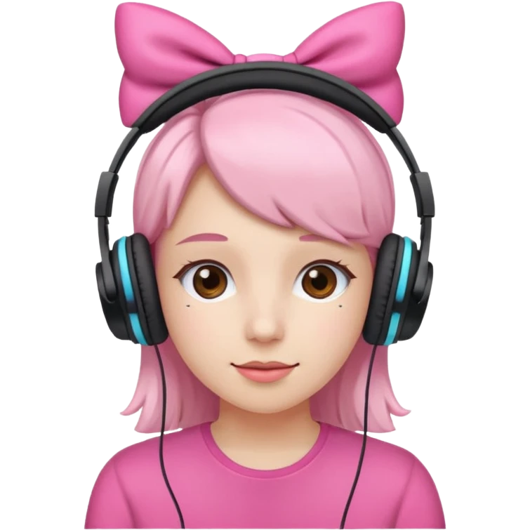 🎀🎧🎀 emoji