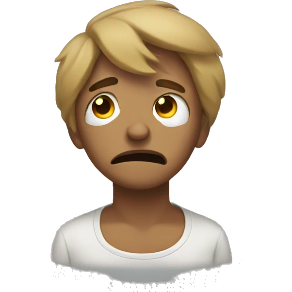 Stressed out emoji