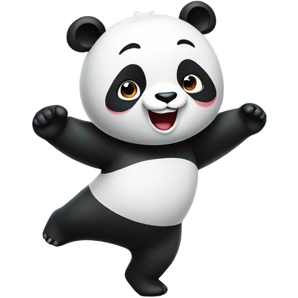 panda dance emoji