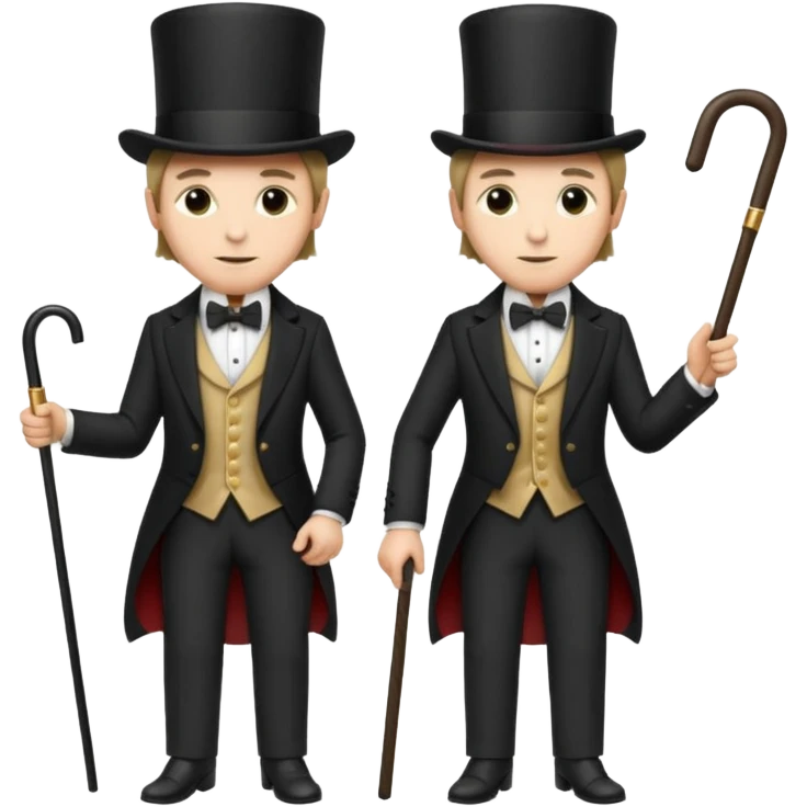 wealthy men 1800s emoji