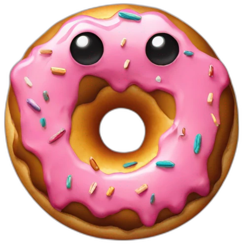 Yodawith-a-donut emoji
