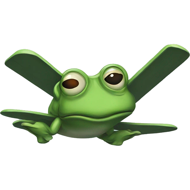 slackmoji frog flying an xwing emoji