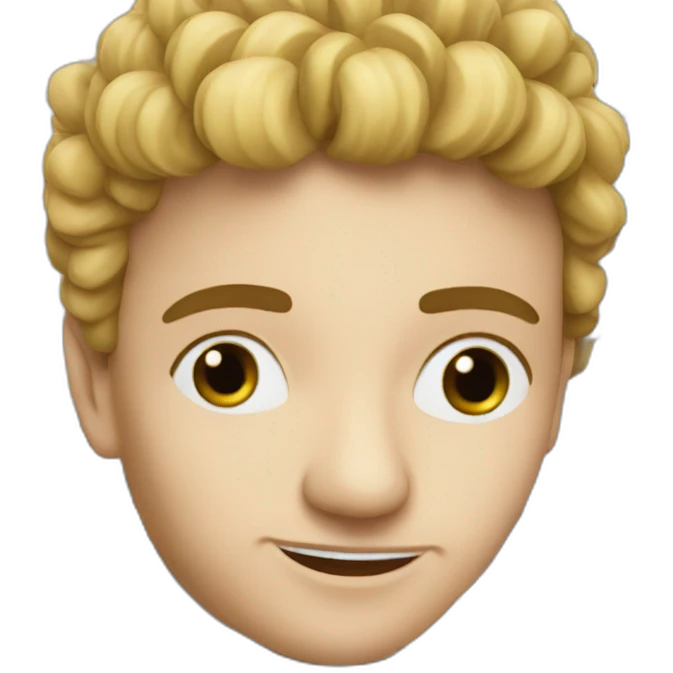 french pianist playing Bach emoji