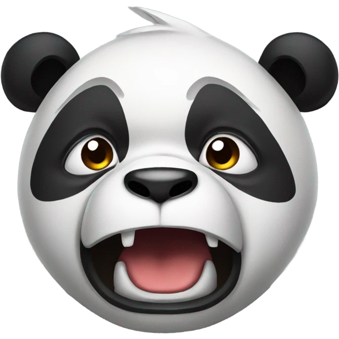 panda angry emoji