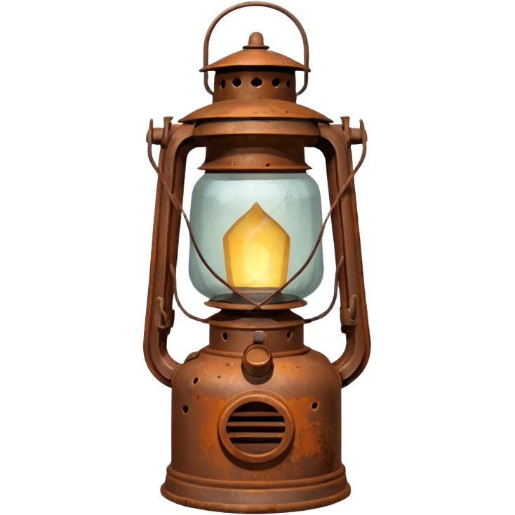 old lantern emoji