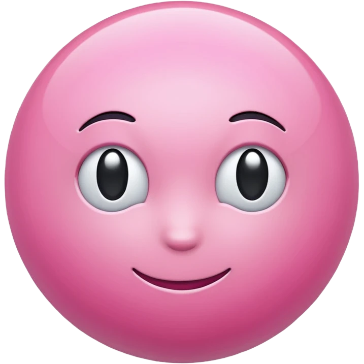 Pink emoji