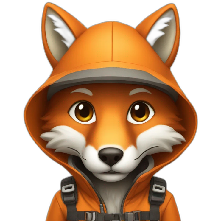 Fox in gear emoji