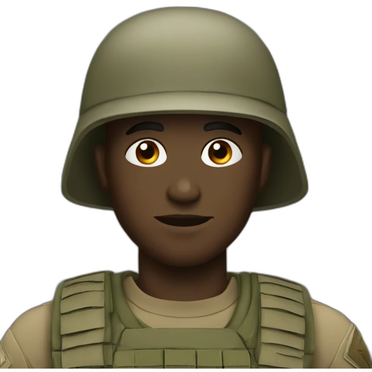soldier emoji