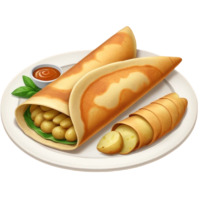 masala dosa in soiuth indoian styke emoji