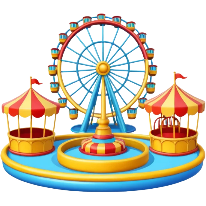 amusement park  games emoji