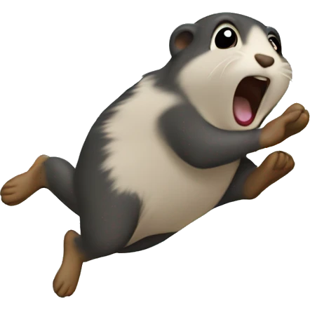 lemming jumping off cliff emoji