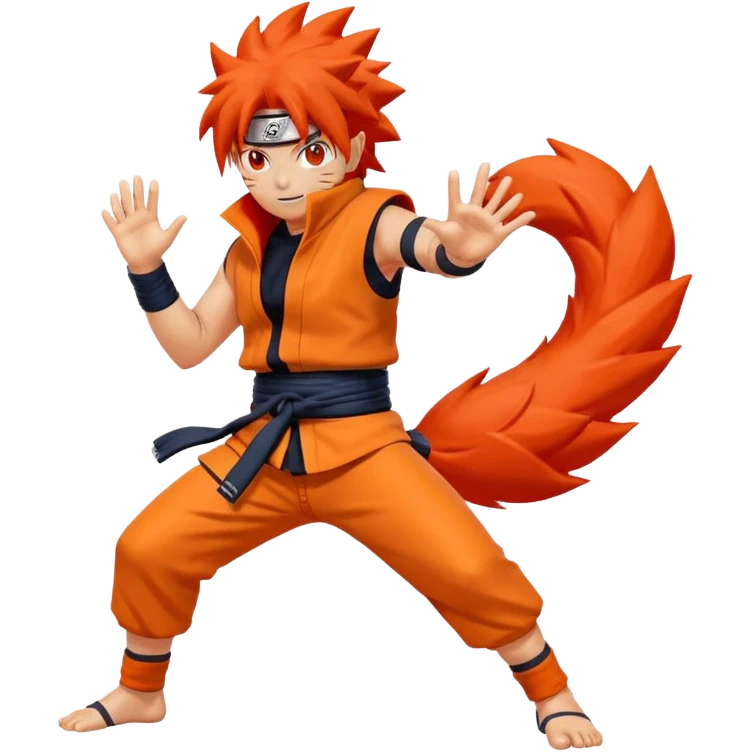 Naruto Kurama Style emoji