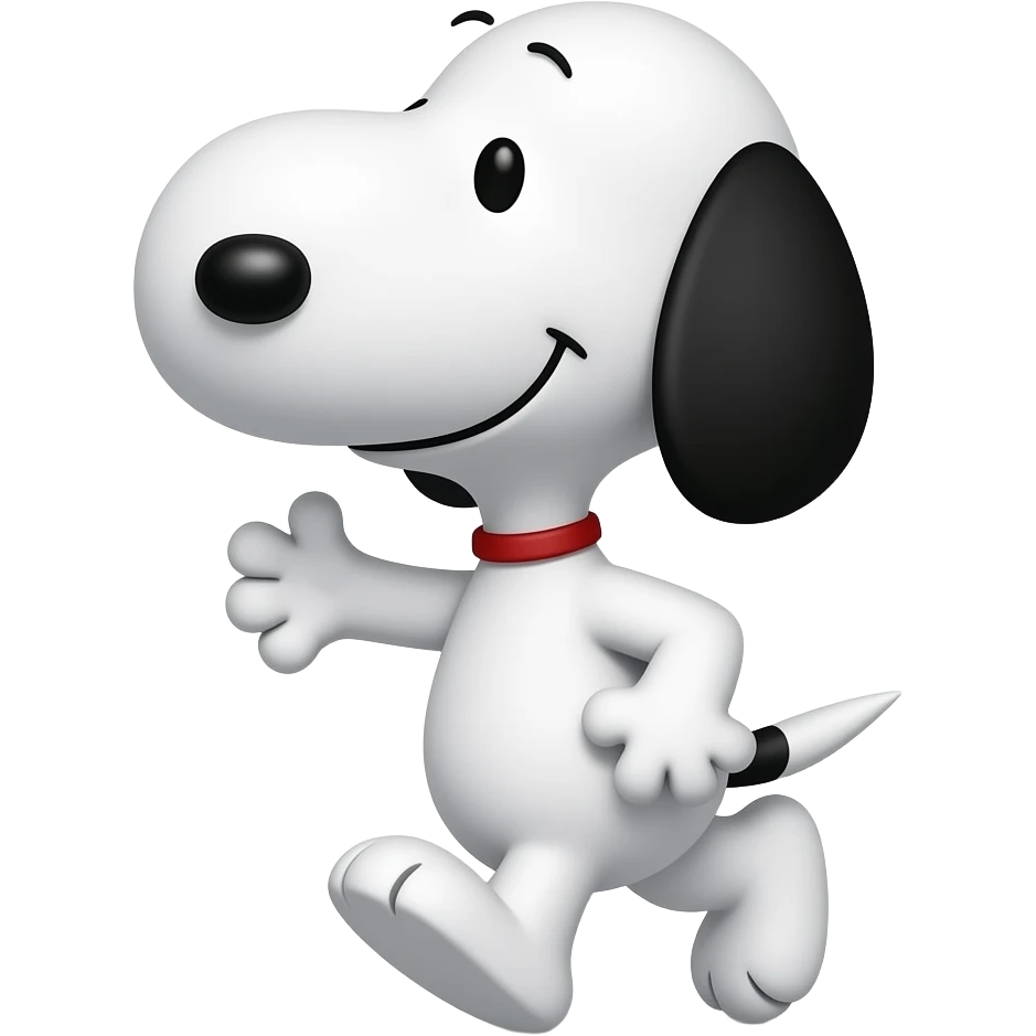 Snoopy cute emoji