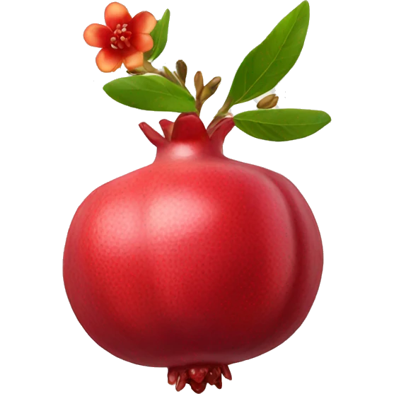 pomegranate flower emoji