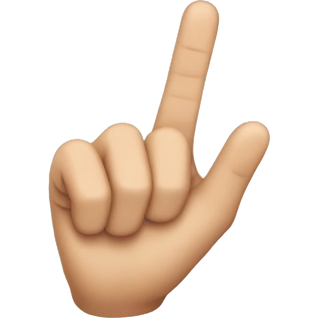 L finger emoji  emoji