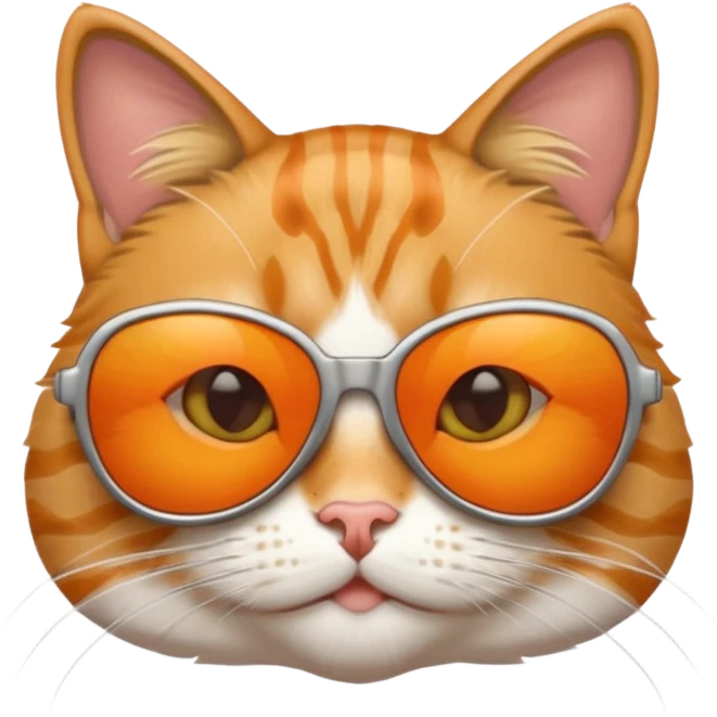 A cat with shades on emoji