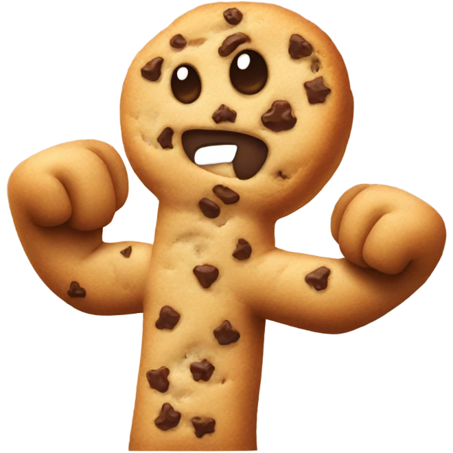 Cookie arm pits emoji