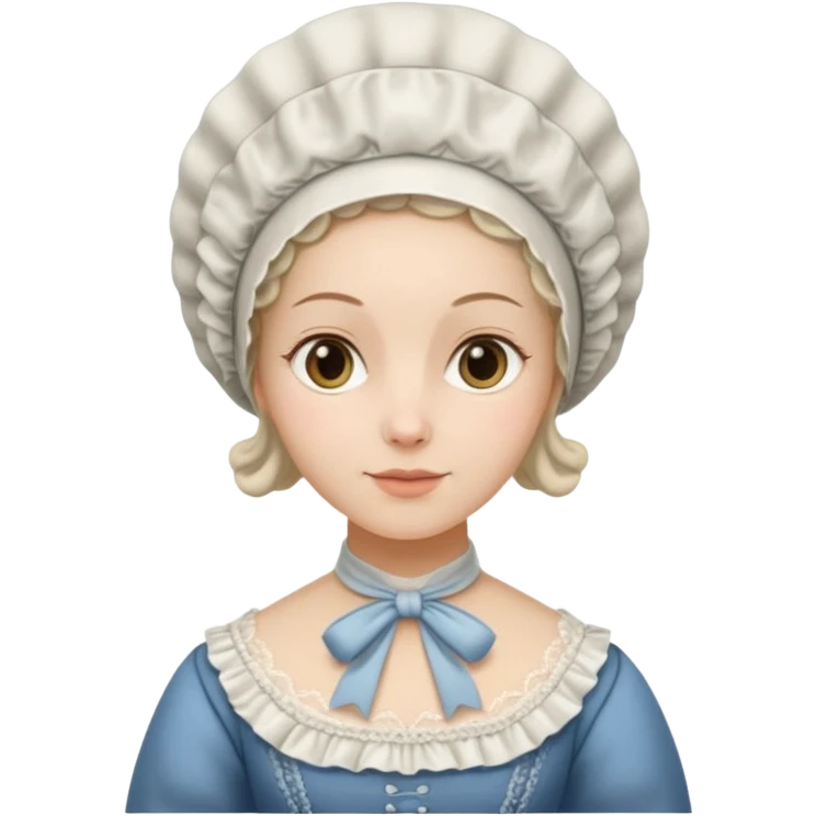 white townslady 18th century emoji