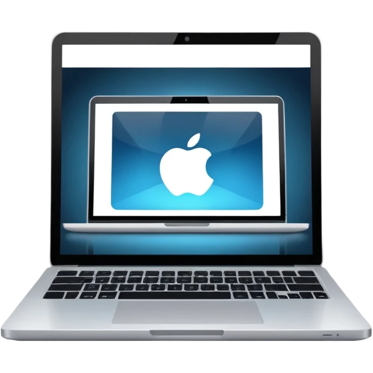 a laptop with a website opened on it emoji