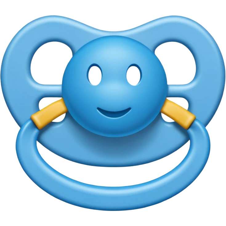 Chupeta azul emoji