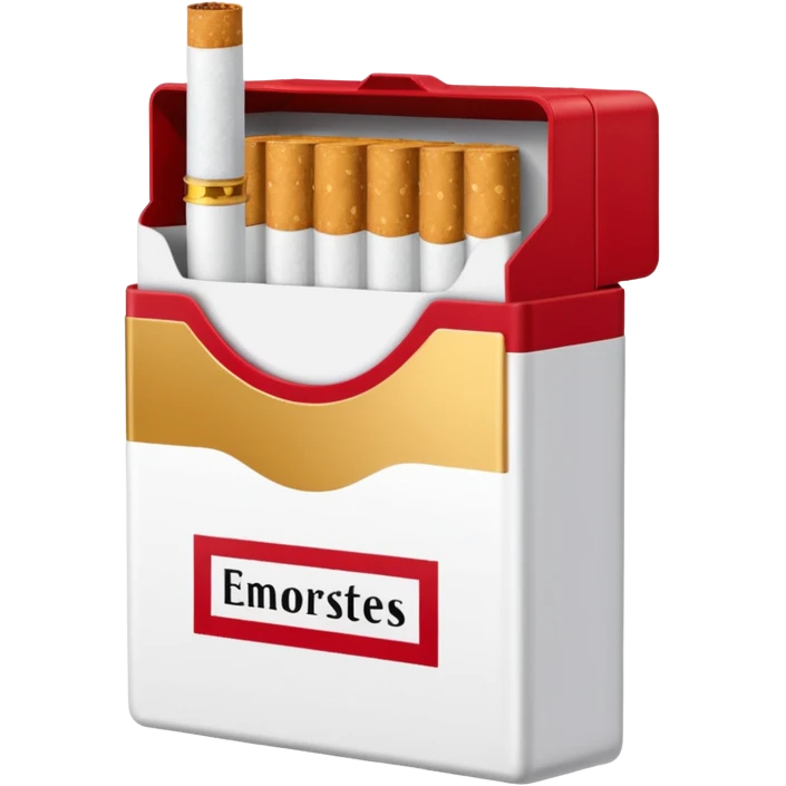 A pack of cigarettes emoji
