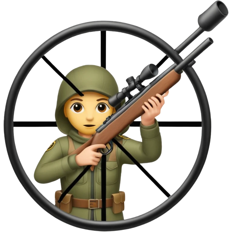 Sniper aim emoji