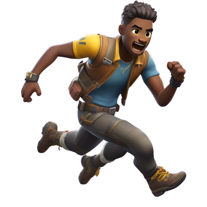 S Fortnite coming or sprinting at you ￼ emoji