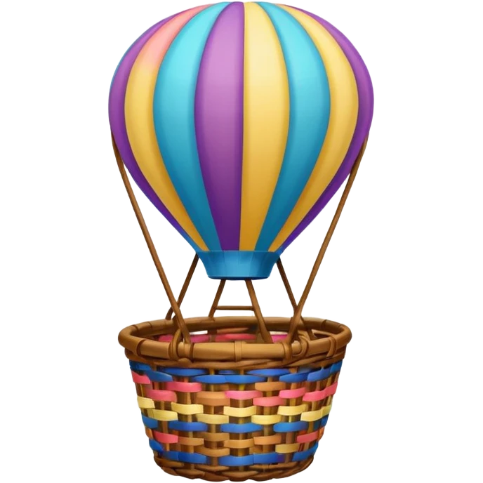 Hot air balloon emoji