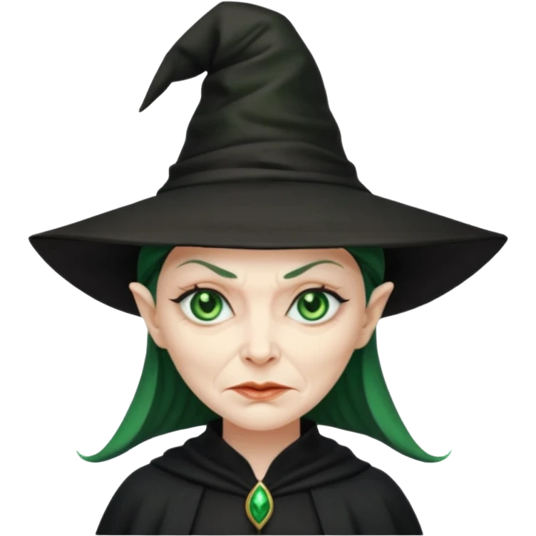 evil witch emoji