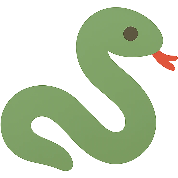 Snake emoji