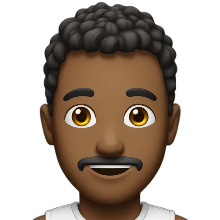 i ran man emoji