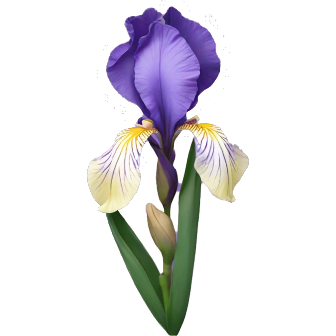 iris flower emoji