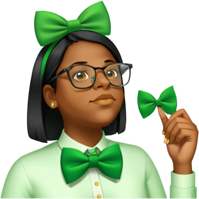 Stylish Leprechaun emoji