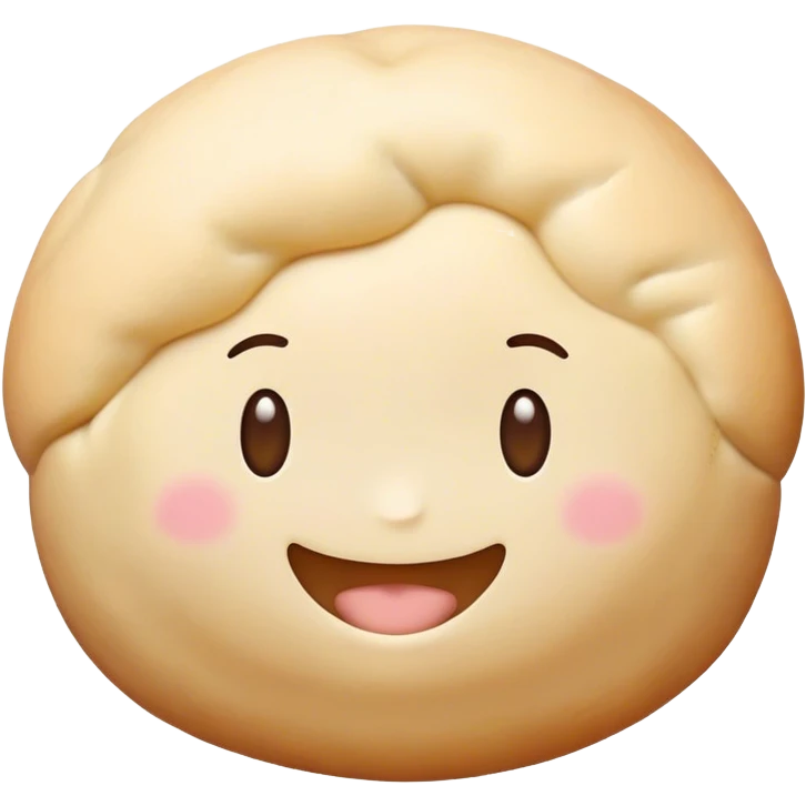 happy ball of dough emoji