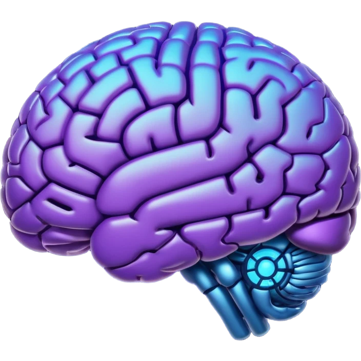 dark digital brain emoji