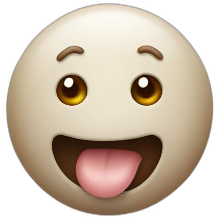 pale meatball emoji