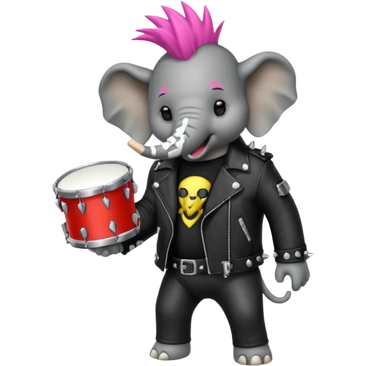 drummer elephant punk emoji