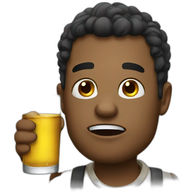 drunk emoji