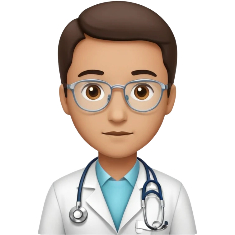 doctor with stethoscope emoji
