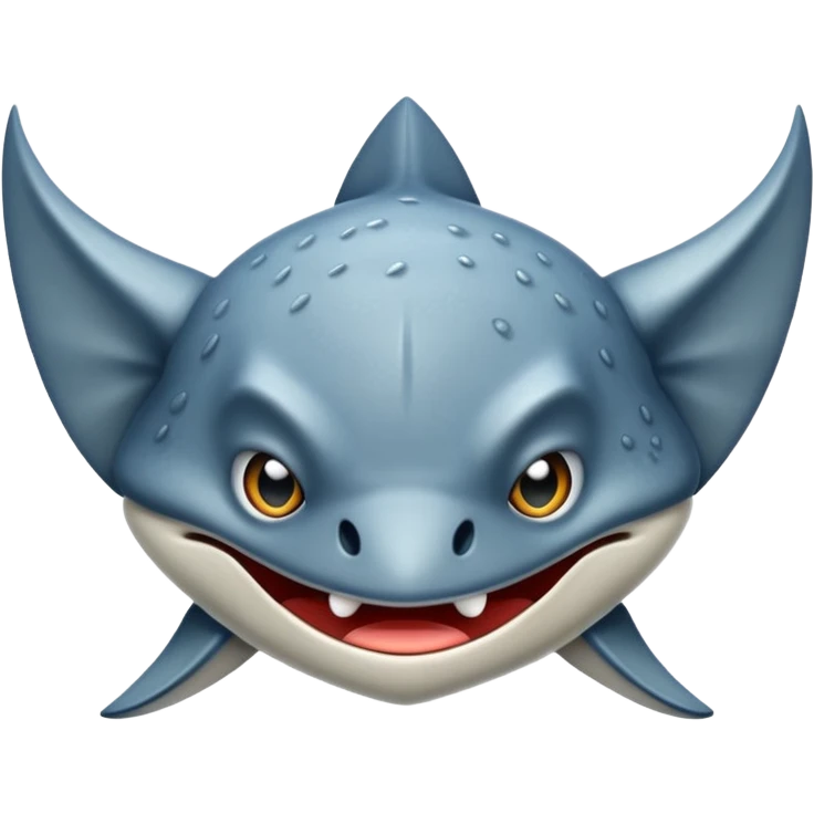 Angry stingray emoji