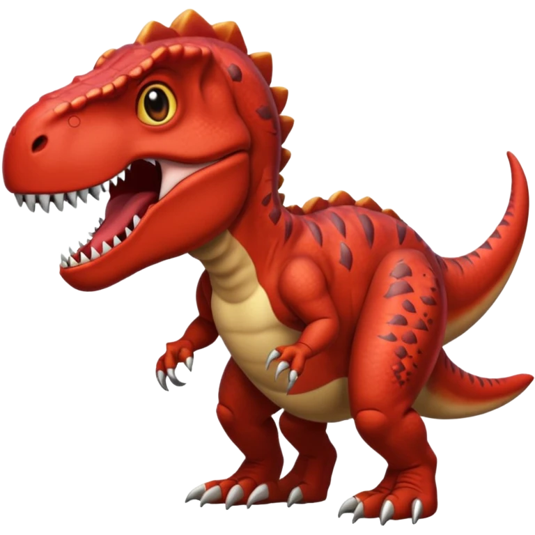 red t-rex emoji