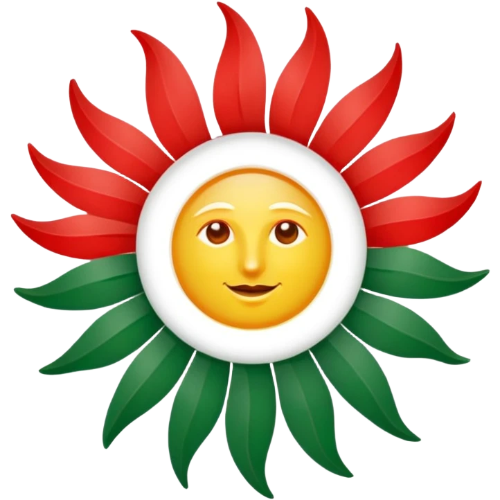Kürdistan bayrağı emoji