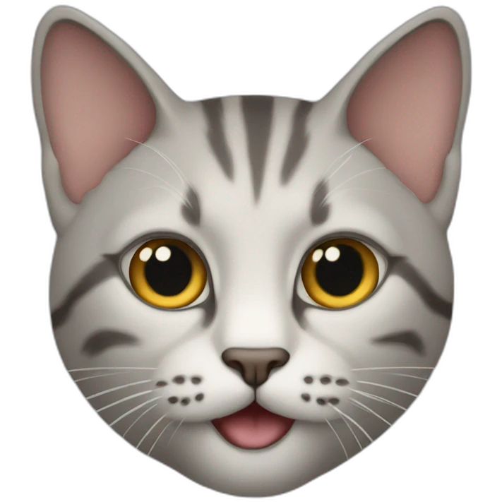 Cat-with-riker-face emoji