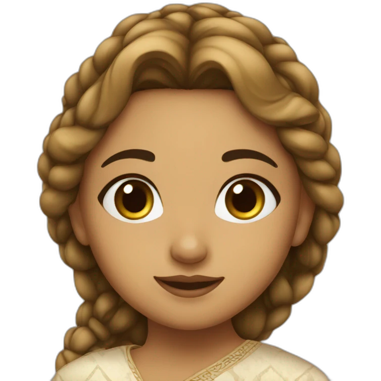 French morrocan girl emoji