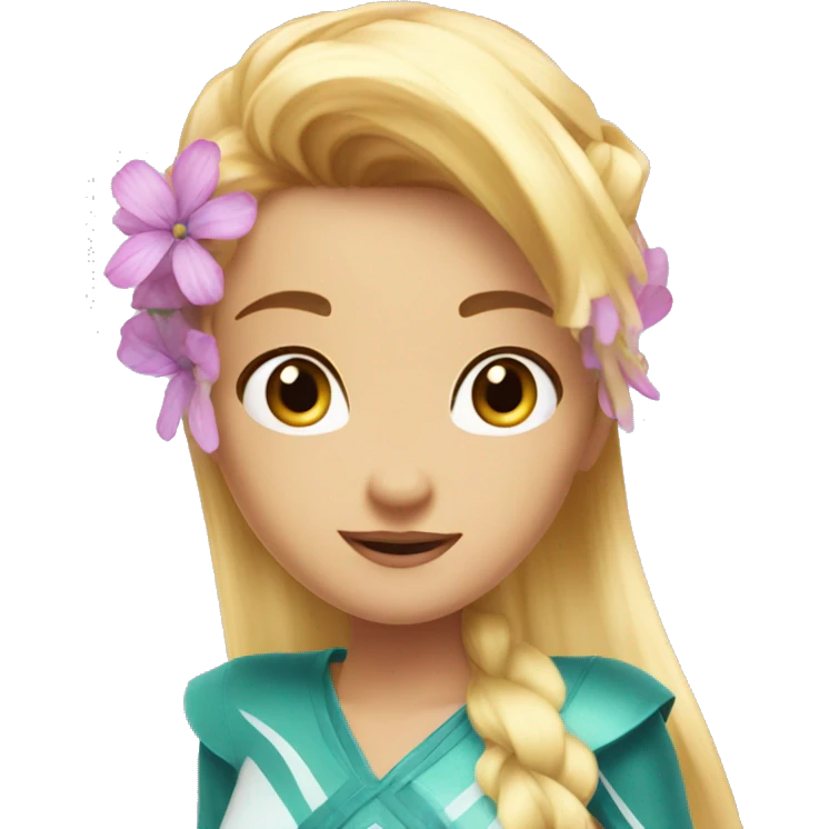 Bloom from winx club emoji