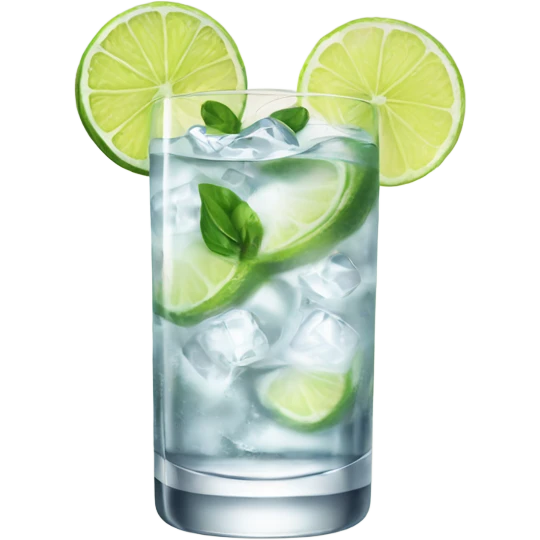 Gin and tonic emoji