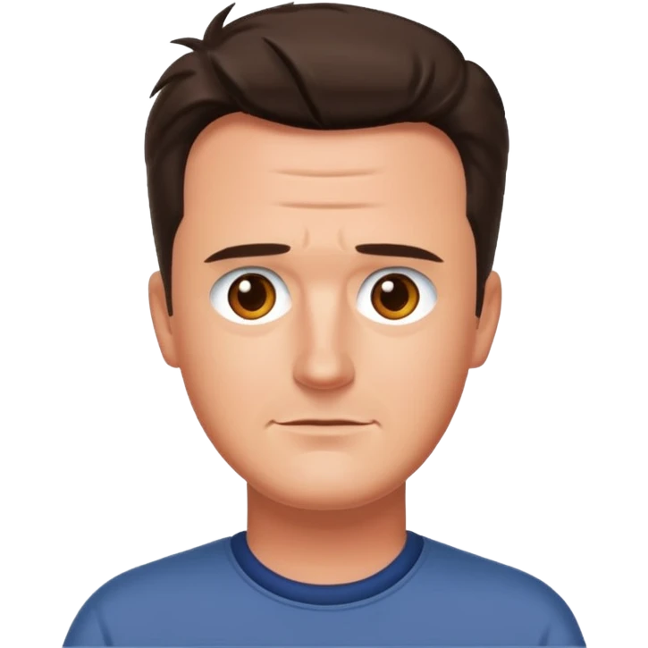 chandler bing of friends emoji