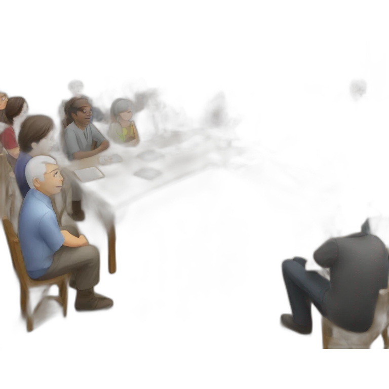 Village hall meeting emoji